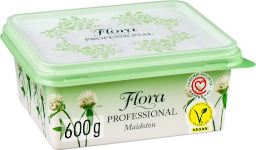 Flora Professional maidoton kasvirasvalevite 70% 600g