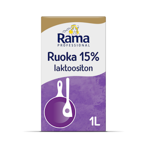 Rama Professional Ruoka Laktoositon maitopohjainen kasvirasvasekoite 15% 1l