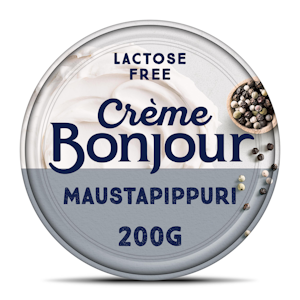 Crème Bonjour Mustapippuri laktoositon levite 200g