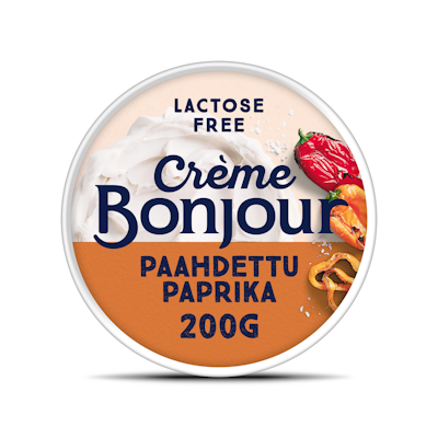 Crème Bonjour Paahdettu Paprika laktoositon levite 200g