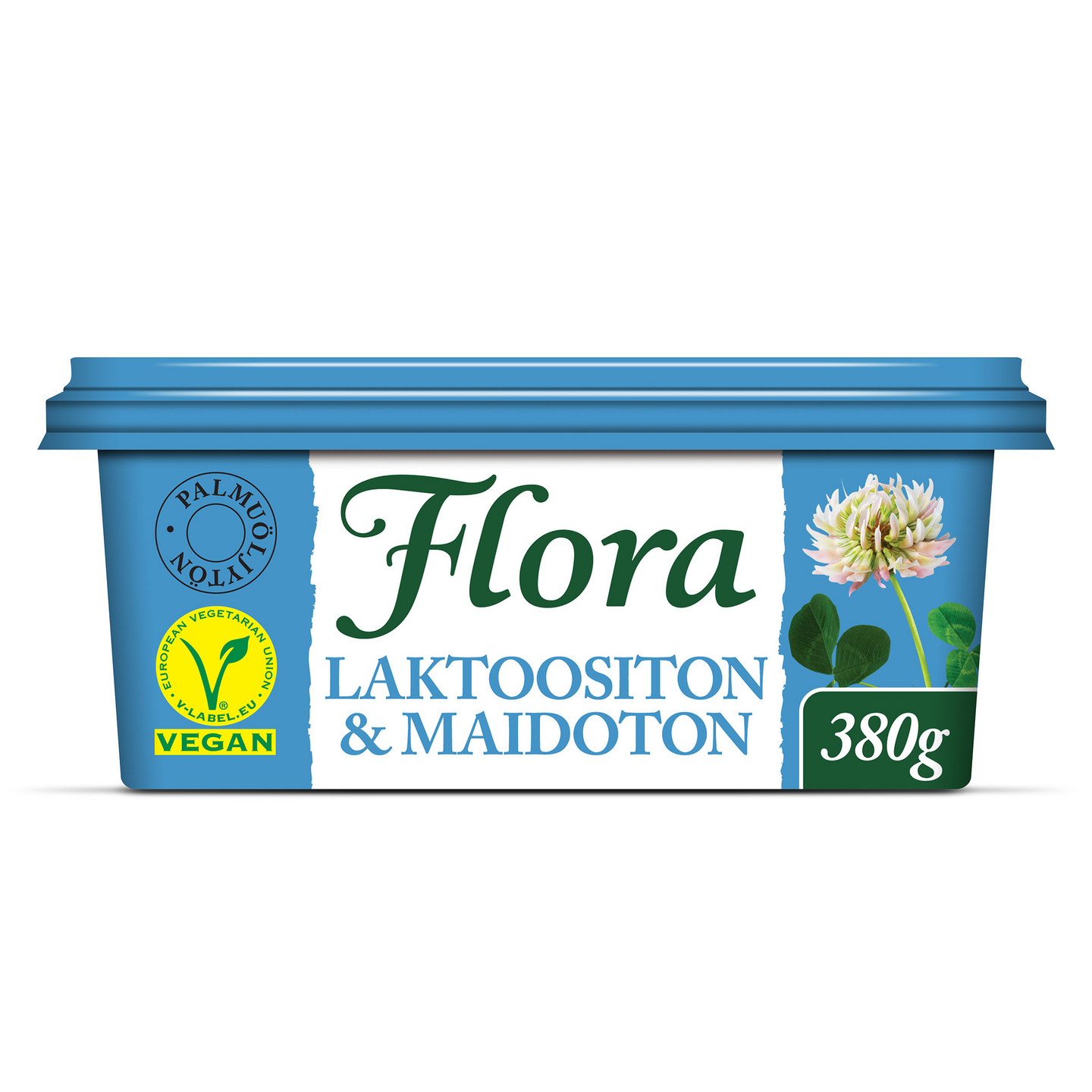 Flora margariini maidoton & laktoositon 380g 60%