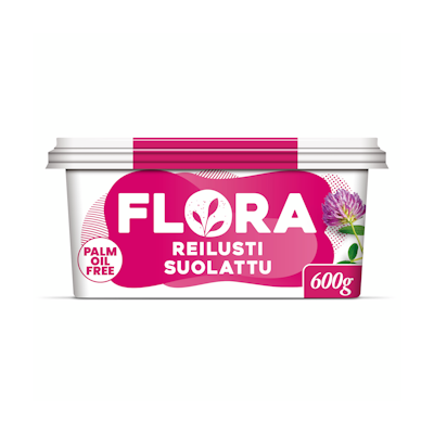 Flora Reilusti Suolattu 600g