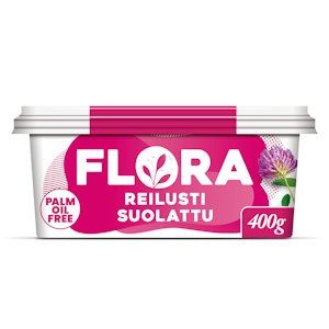 Flora Reilusti Suolattu 400g