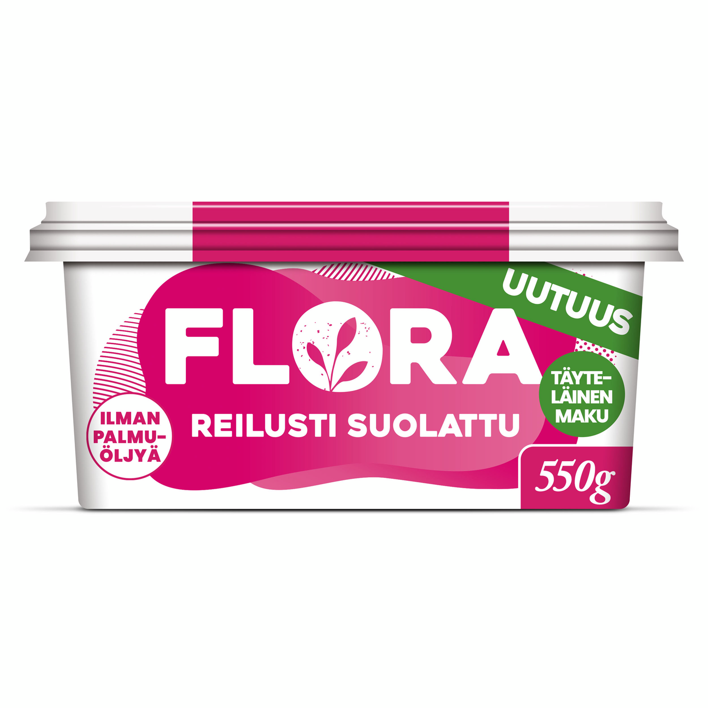 Flora Reilusti Suolattu 550g