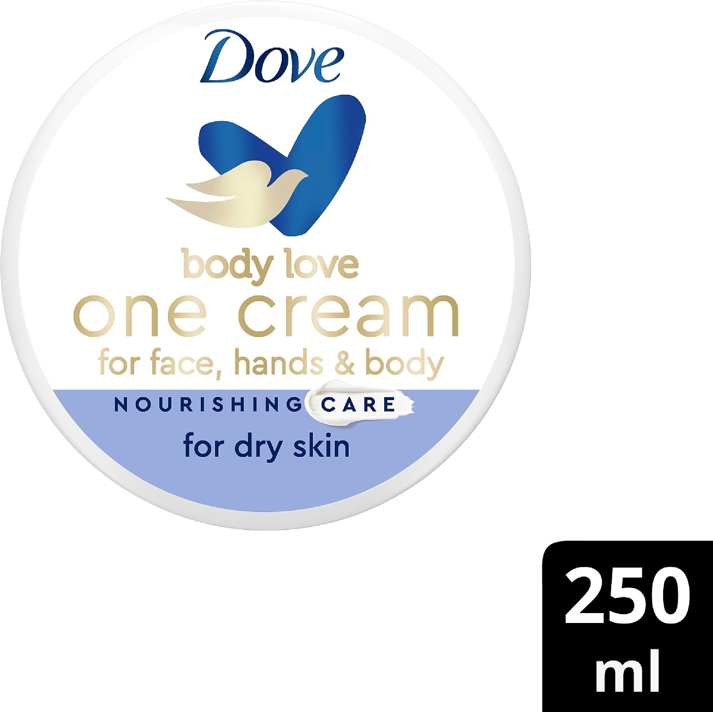 Dove vartalovoide 250ml One Cream Nourishing