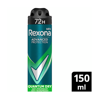 Rexona Men Advanced Protection antiperspirantti Deo Spray 150 ml Quantum Dry