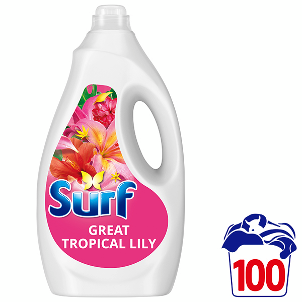 Surf  Tropical Lily Pyykinpesuaine     4 L