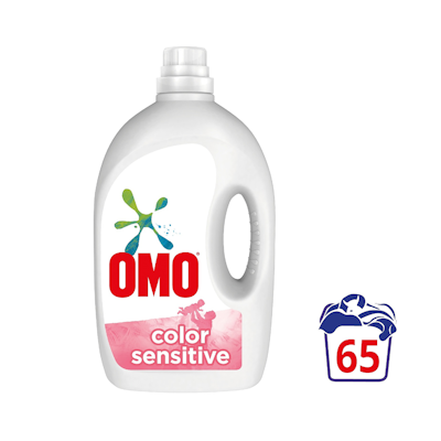Omo pyykinpesuneste 2,6L Color Sensitive hajusteeton