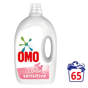 Omo pyykinpesuneste 2,6L Color Sensitive hajusteeton