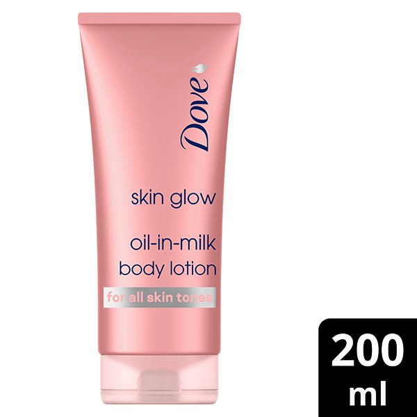 Dove vartalovoide Skin Glow Oil-in-Milk Body Lotion 200ml