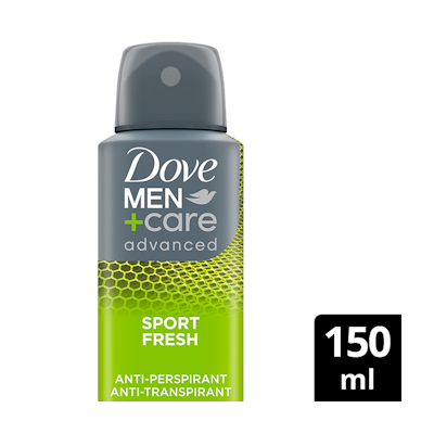 Dove Men+Care 72h Advanced Sport Fresh Antiperspirantti Deo Spray 150ml