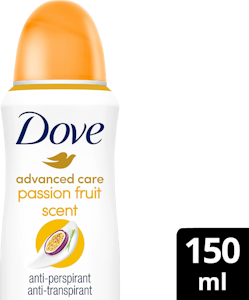 Dove 72h Advanced Care Passion Fruit & Lemongrass Antiperspirantti Deo Spray 150ml