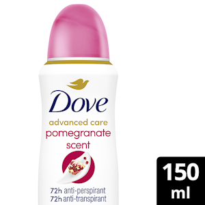 Dove 72h Advanced Care Pomegranate & Lemon Verbena Antiperspirantti Deodorantti Spray  150 ML