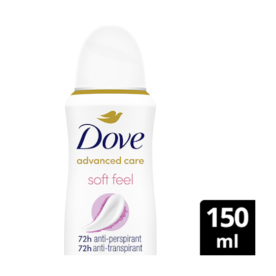 Dove 72h Advanced Care Soft Feel Antiperspirantti Deodorantti Spray  150 ML