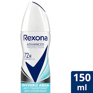 Rexona Advanced Protection antiperspirantti Deo Spray 150 ml Invisible Aqua