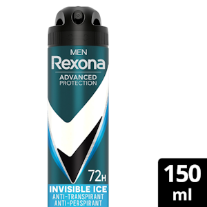 Rexona Men Advanced Protection antiperspirantti Deo Spray 150 ml Invisible Ice Fresh