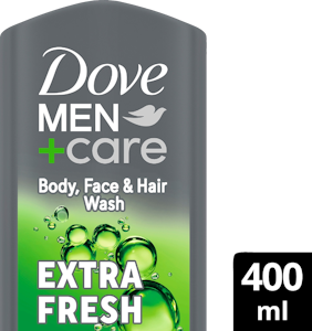 Dove Men+Care suihkusaippua 400ml Extra Fresh