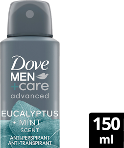 Dove 72h Men+Care Advanced Eucalyptus + Mint Antiperspirantti Deo Spray 150ml