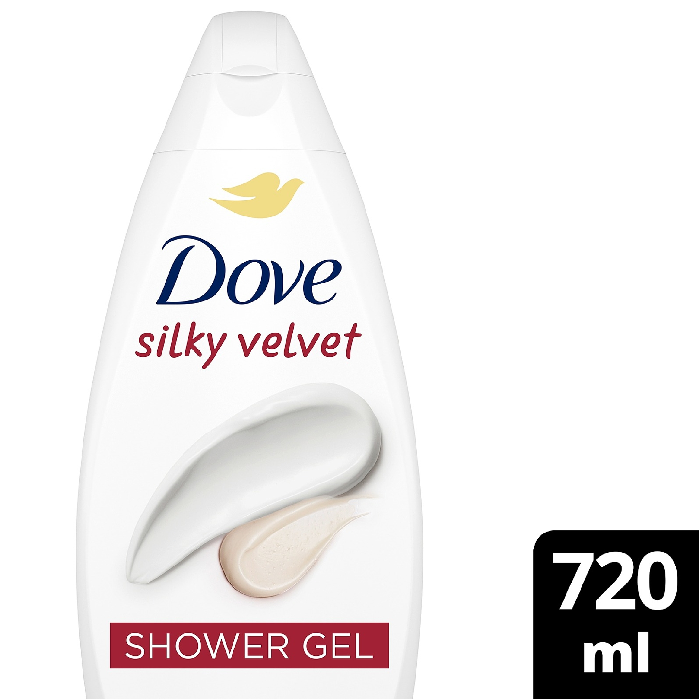 Dove Silky Velvet Suihkusaippua 720 ML