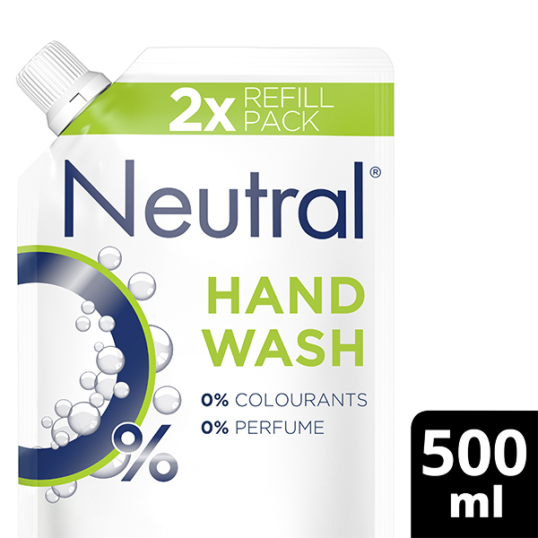 Neutral Nestesaippua täyttöpussi 500 ML