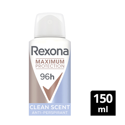 Rexona Maximum Protection Clean Scent Antiperspirantti Deodorantti Spray 150 ML