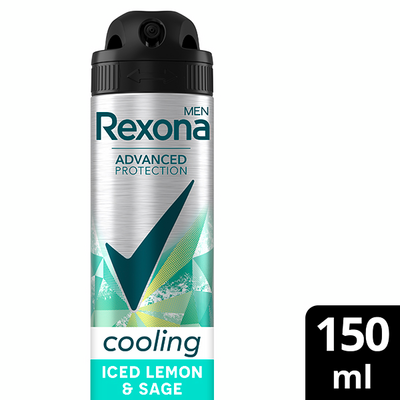 Rexona Men 72h Advanced Protection Iced Lemon & Sage DEO SPRAY 150 ml
