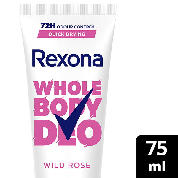 Rexona Whole Body Wild Rose deodoranttivoide 75ml