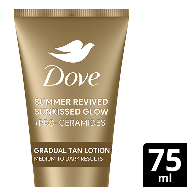 Dove Summer Revived Medium to Dark itseruskettava kosteusvoide  75 ml