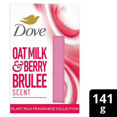Dove Beauty Bar  Oat Milk & Berry Brulee palasaippua  141 G