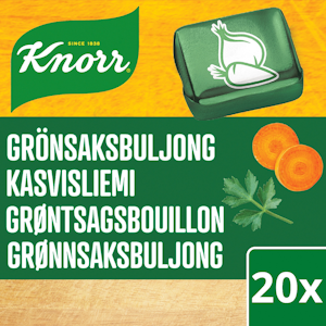 Knorr Liemikuutio Kasvis 20x10g