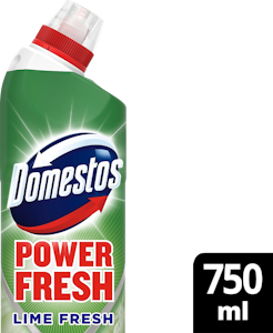 Domestos Power Fresh WC-geeli 750ml Lime Fresh