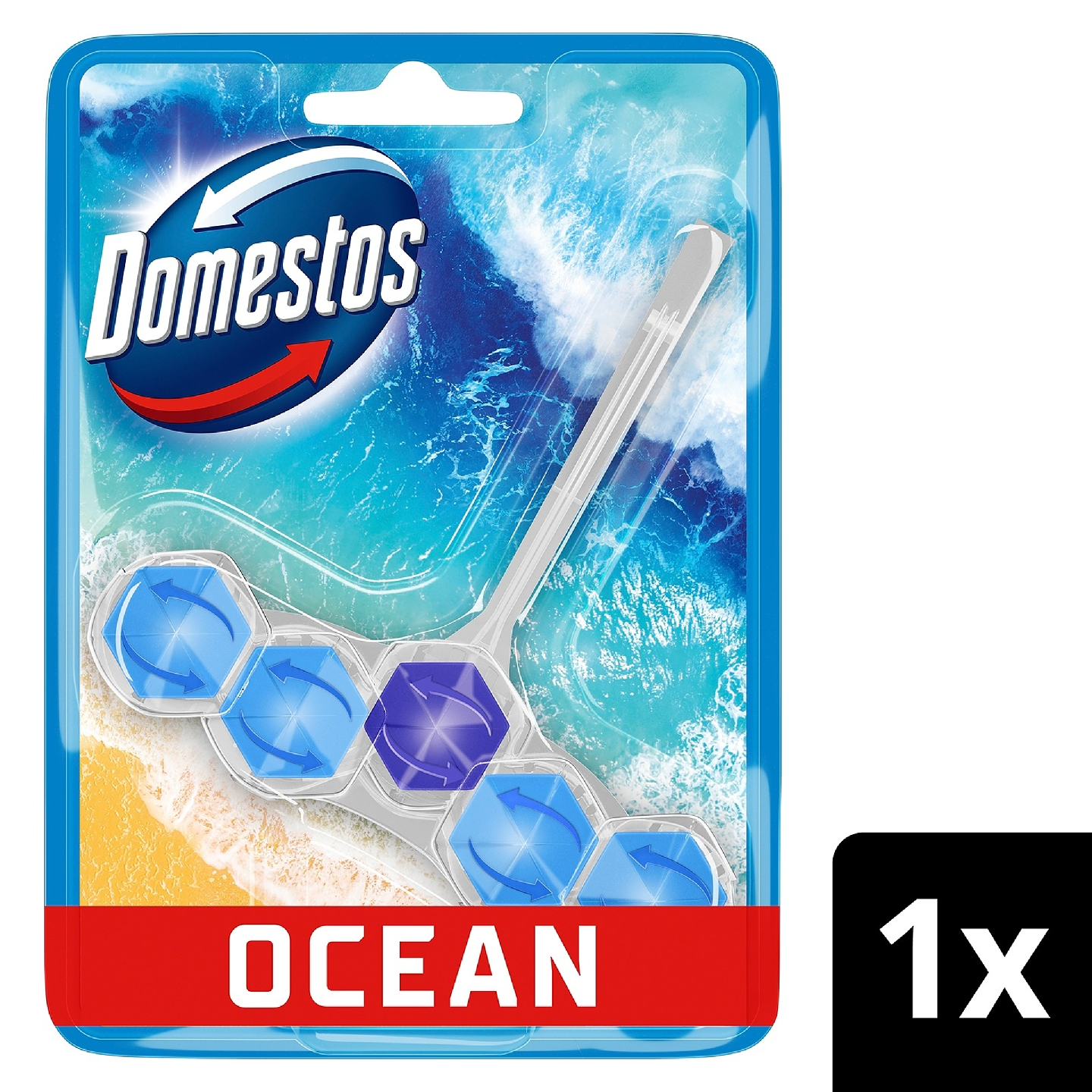 Domestos Power5 Ocean WC-raikastin 50g