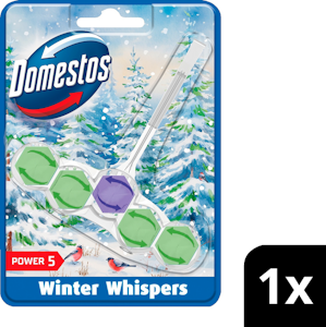 Domestos Power 5 WC-raikastin Pine Winter Edition 144kpl QPA