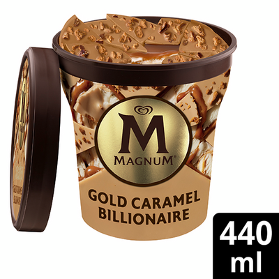 Magnum Double Gold Billionaire jäätelö 400ml/305g