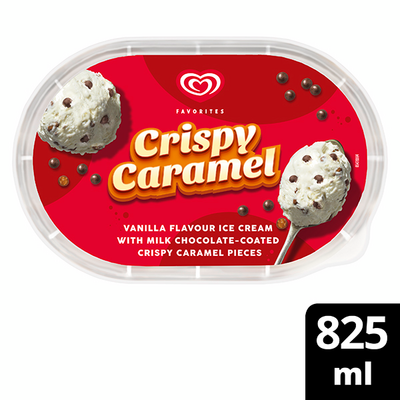 Ingman Heartbrand Crispy Caramel Jäätelö 825ml/421g