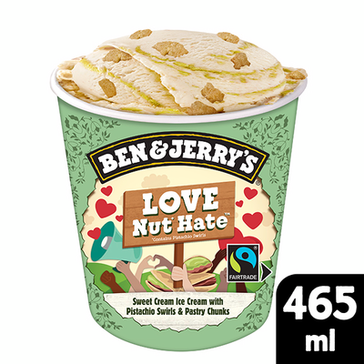 Ben & Jerry's jäätelö LOVE NUT HATE 465 ml