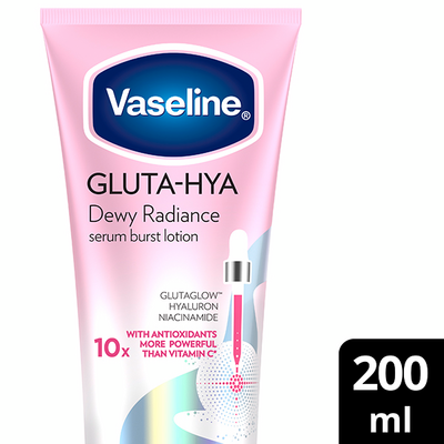 Vaseline Gluta-Hya Dewy Radiance Serum Burst Lotion  200 ml