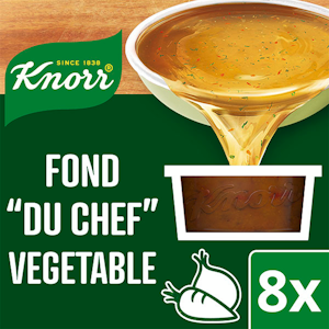 Knorr FOND DU CHEF Kasvisannosfondi 8 x 28 g