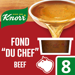 Knorr FOND DU CHEF Naudanliha-annosfondi 8 x 28 g