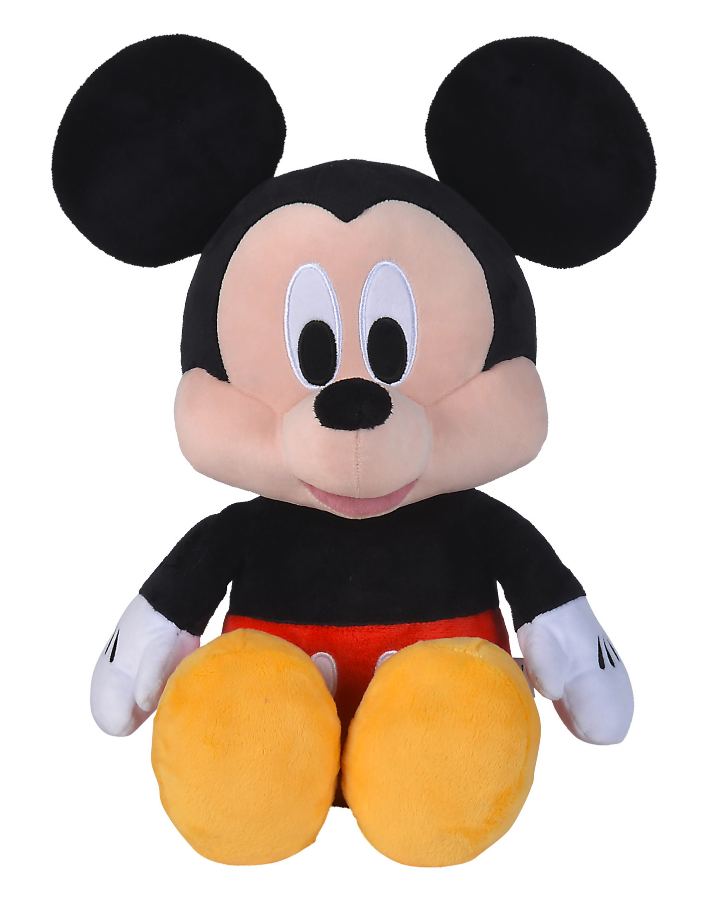 Simba Toys, Disney, Mikki Hiiri-pehmo, 45 cm, valmistettu kierrätetystä materiaalista