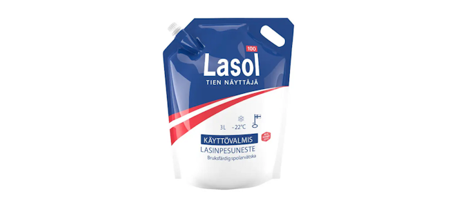 Lasol 3L käyttövalmis lasinpesuneste