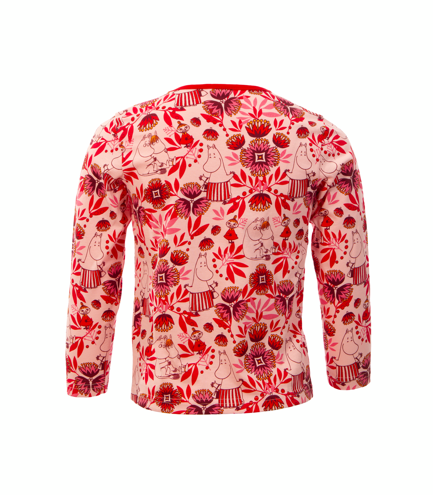 Muumi Wintry tyttöjen trikoopaita Niiskuneiti ja Muumipeikko printillä