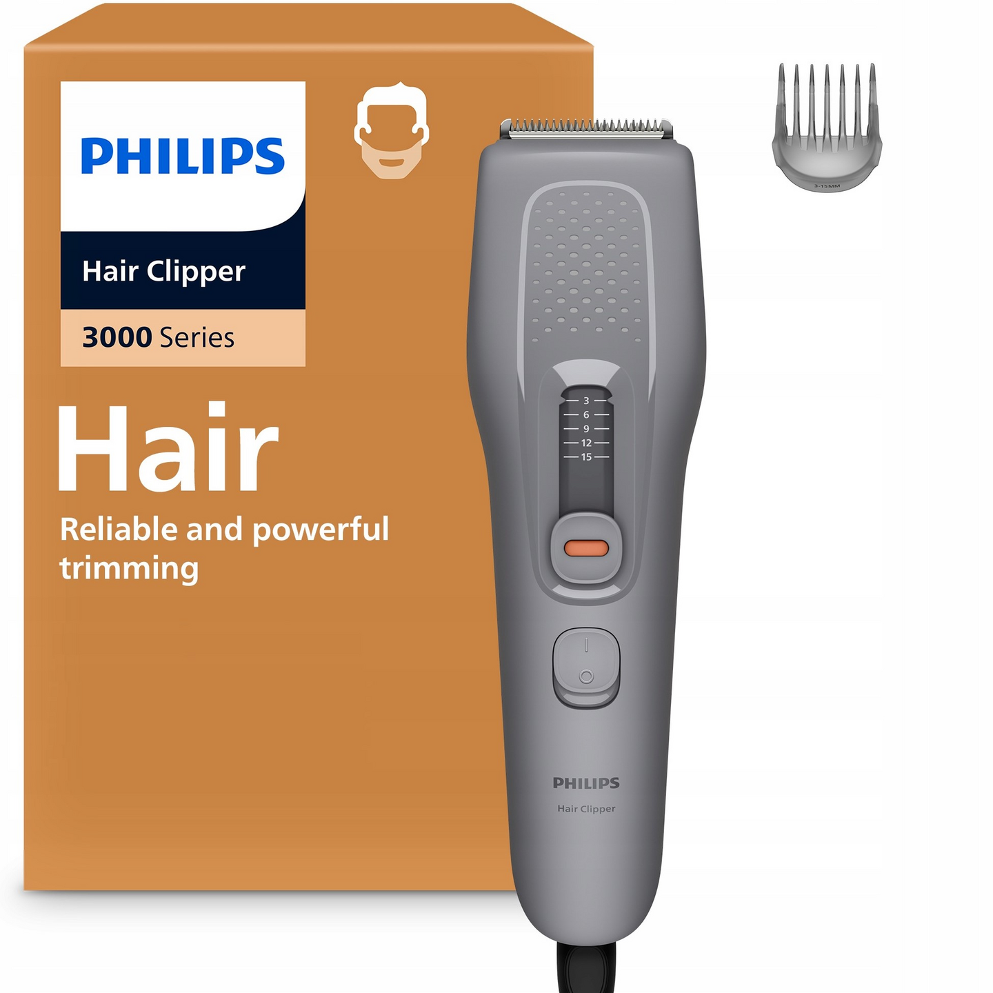 Philips 3000 Series HC3722/15 -hiustenleikkuri