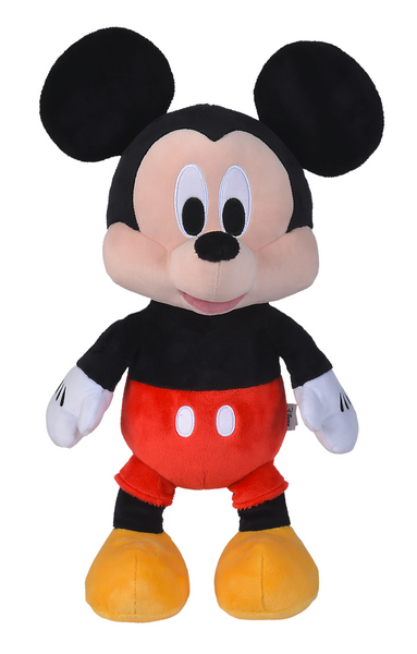 Simba Toys, Disney, Mikki Hiiri-pehmo, 45 cm, valmistettu kierrätetystä materiaalista