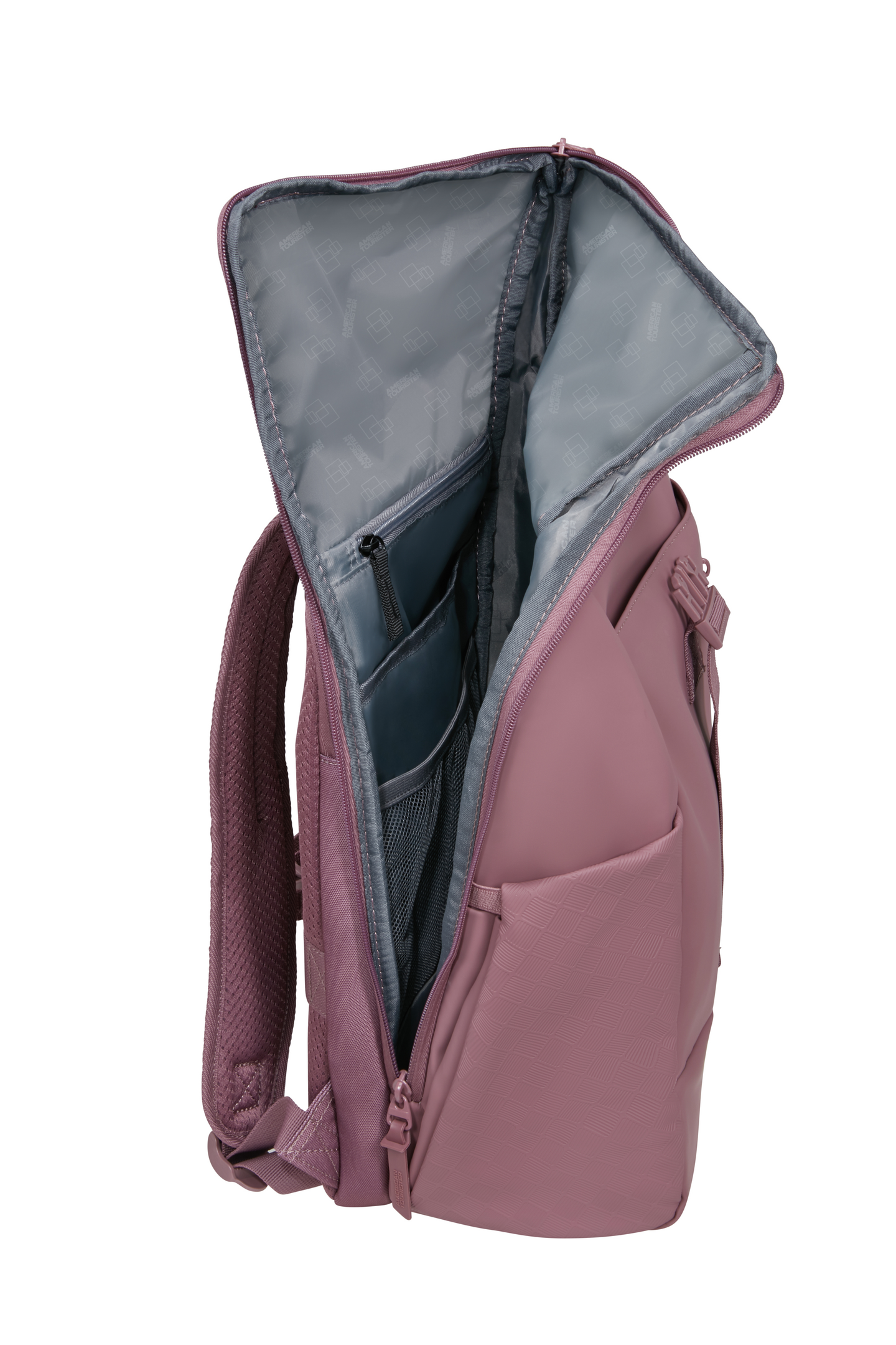 AT Urban tide tietokonereppu mauve