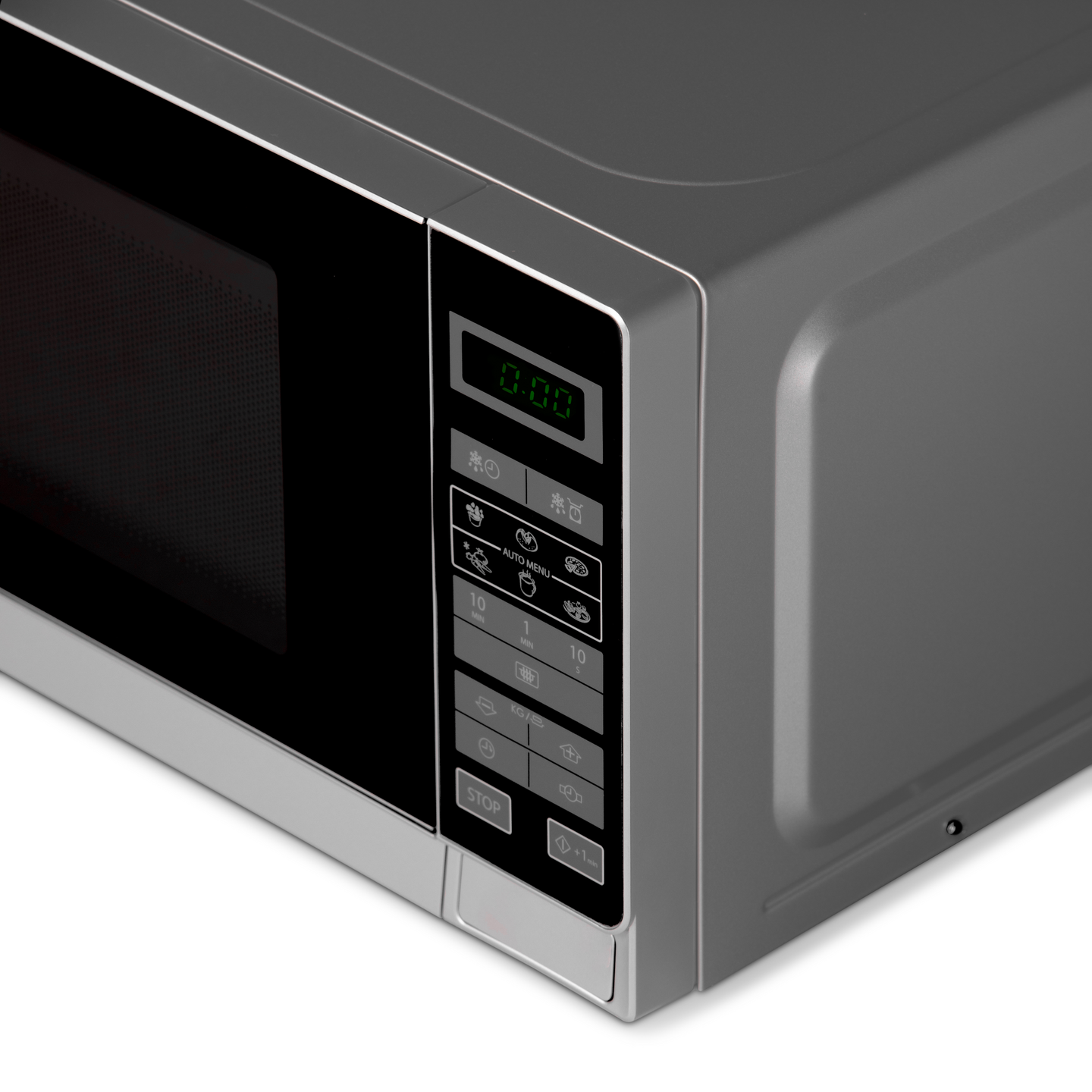 Sharp R-242INW -mikroaaltouuni, hopea