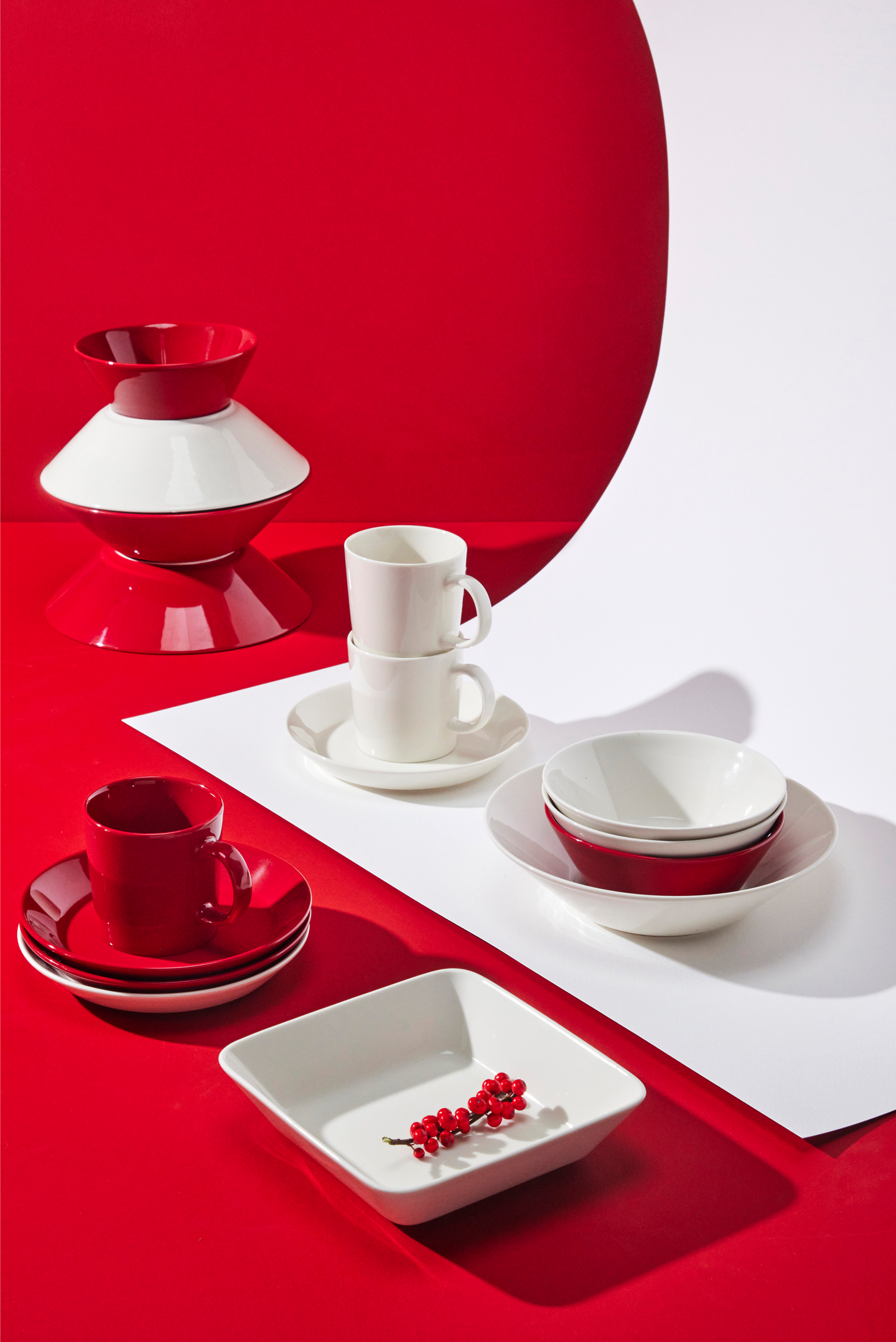 Iittala Teema lautanen syvä 21 cm valkoinen