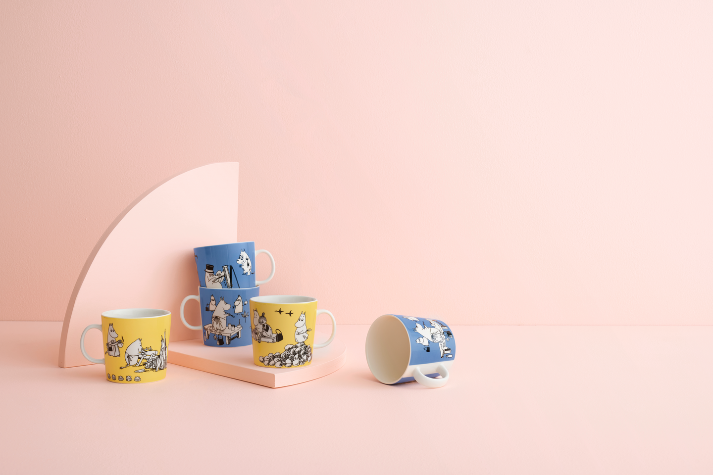 Moomin Arabia muki 0,4 l keltainen