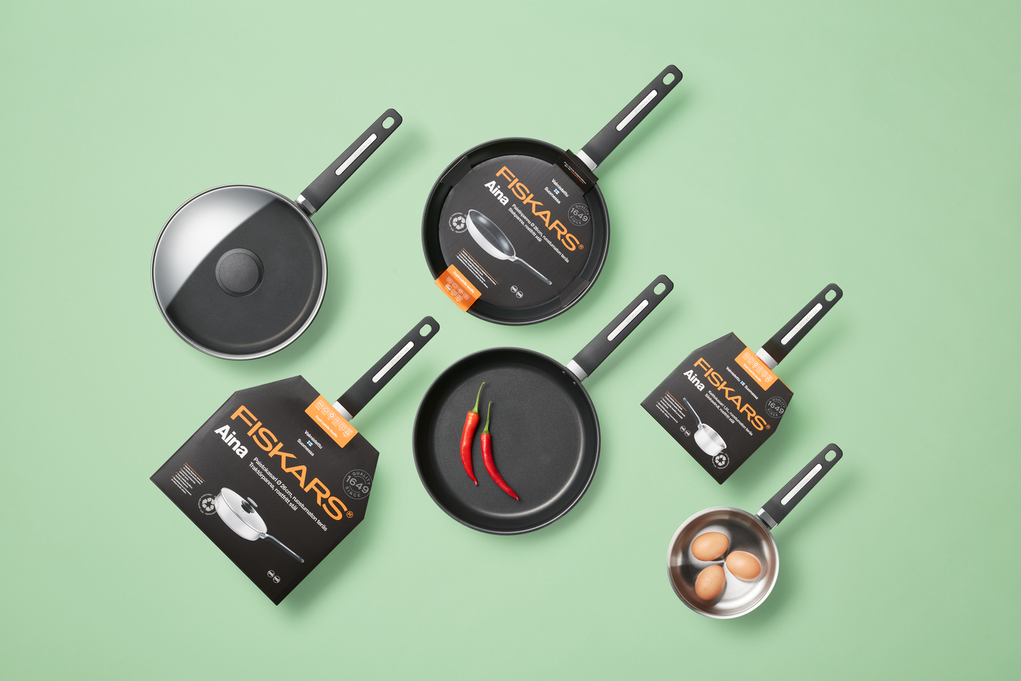 Fiskars Aina paistokasari 26 cm