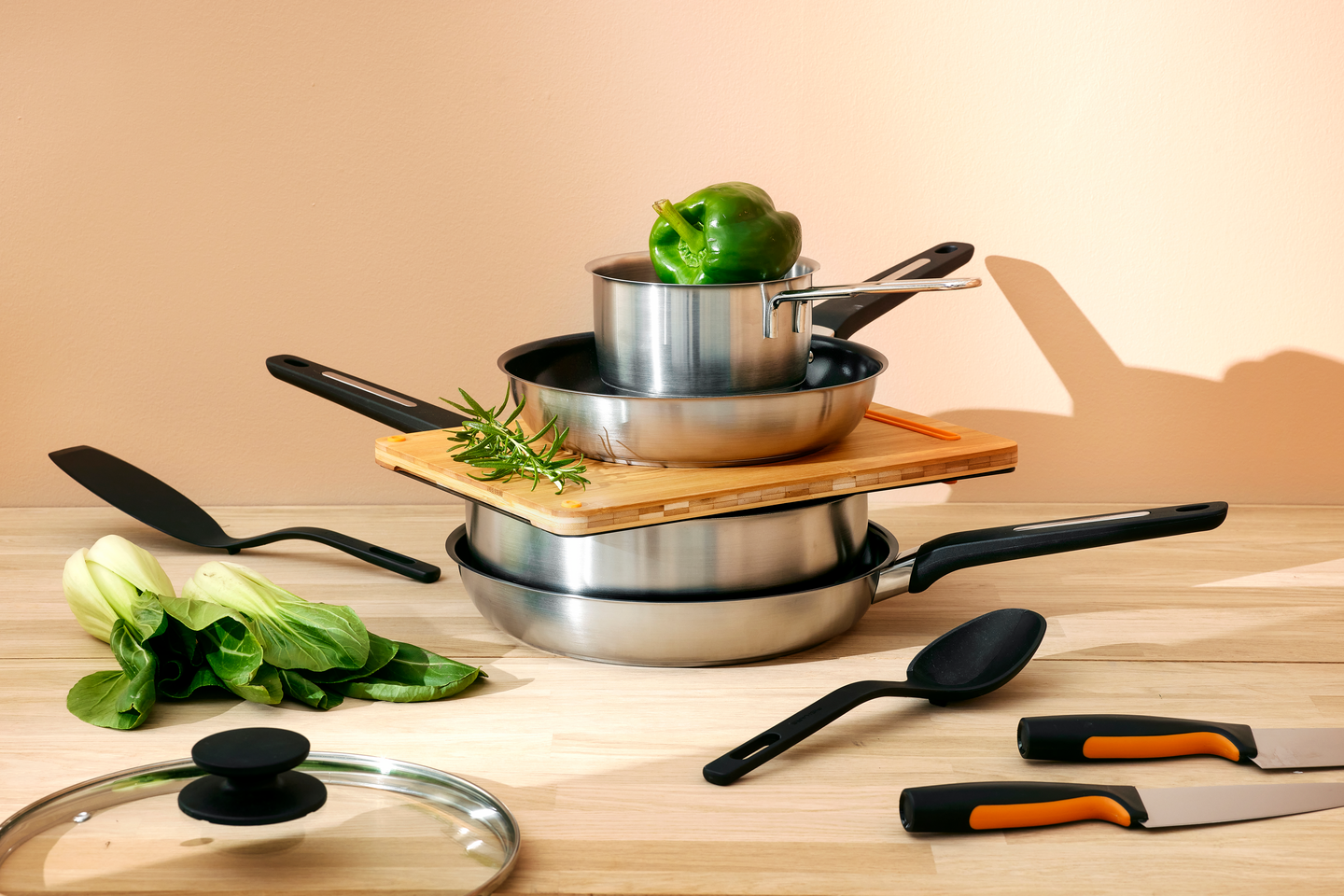 Fiskars Aina paistinpannu 28 cm Keraam